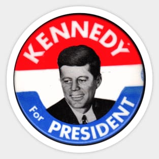 KENNEDY FOR PRESIDENT Sticker